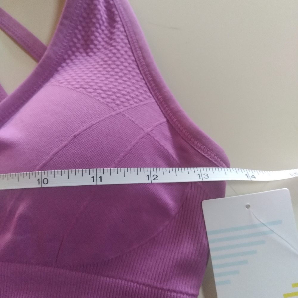 Zella Exercise Top Purple Striking. Size small π - Picture 7 of 13